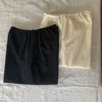 みつばペチパンツ　コットンローン　　ブラック　　　　　17-80032