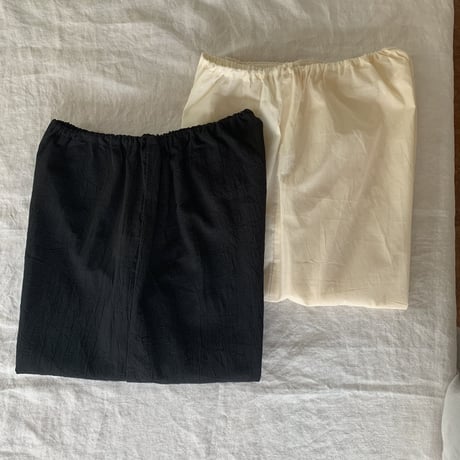 みつばペチパンツ　コットンローン　　ブラック　　　　　17-80032
