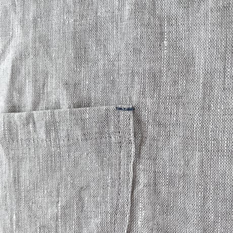 ハーベストエプロン　リネンキャンヴァス　ナチュラル　　　　　　　　　　18-24501-60