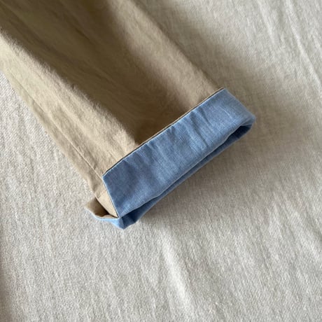 ココットコート　コットン　ヴィンテージ馬布(厚手ポプリン)　ベージュ　　　　　　　　10-25409-10