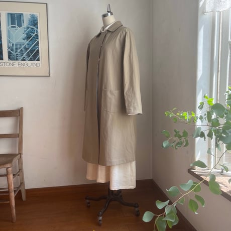 シネマコート(背裏)  コットン　馬布(厚手ポプリン)   ベージュ　　　　　　　　　　10-25408-10