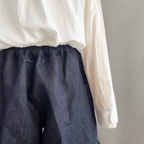 クラウドパンツ　コットンリネンデニム　　　　　　　　　　　　　　　　　04-25104-56