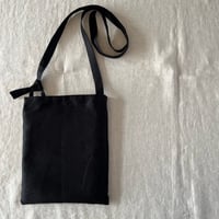 ソルティーbag　リネンコットン　キャンヴァス　　ブラック　　　　　　61-25406-06