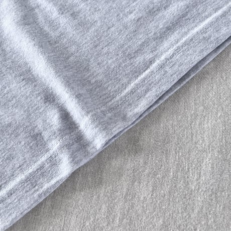 どうぶつTシャツ（長袖）コットン　テンジュク　ホワイト/ナチュラル/杢グレー　　　　　14-25505