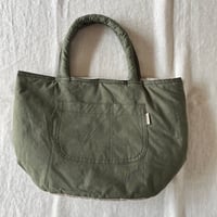 クマバケツ　Lサイズ   コットン　馬布　　カーキ　　　　　　　　　　　　61-25408-43