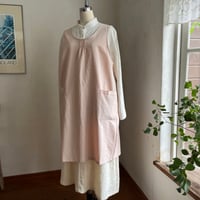 ラウンドエプロン　コットン　シーチング　　　　　　18-05001