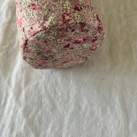 水筒ケース　コットン　ミュウファン　ローン小花プリント　ピンク　　54-25201-2390