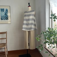おうちパンツ　コットンワッシャーシーチング　　ライトブラウン　　04-26201-10