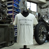 MOTORCYCLE IS BEAUTIFUL-T