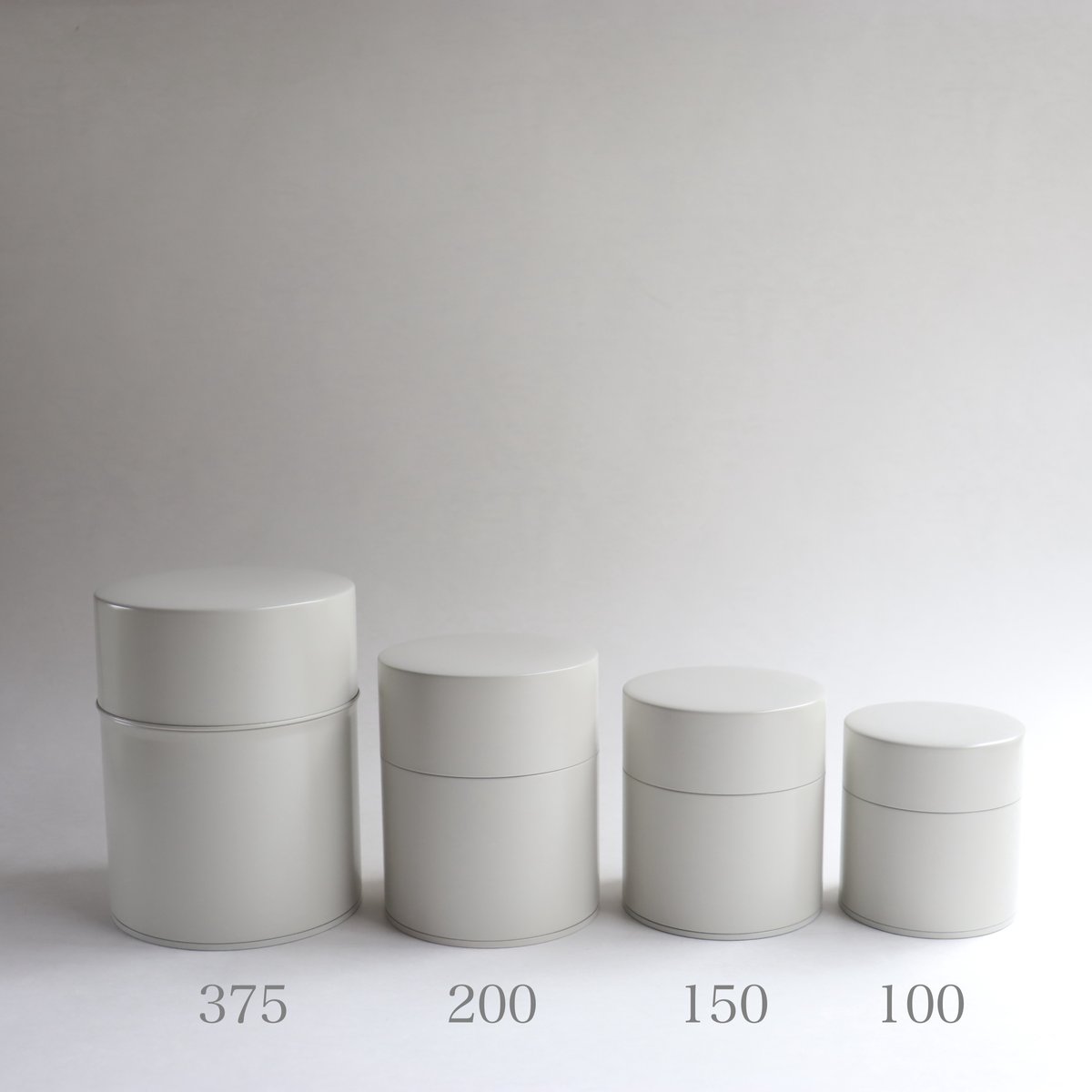 Bianchi PISA 分福茶釜 茶缶（灰白）4サイズ | savi no niwa