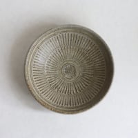 叶谷真一郎　4寸鉢（三島）