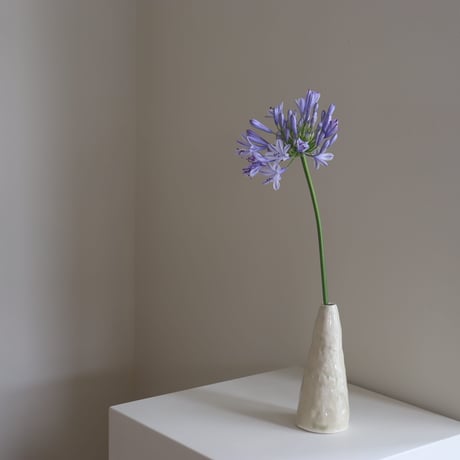 藤本羊子　花器（薄グリーン）