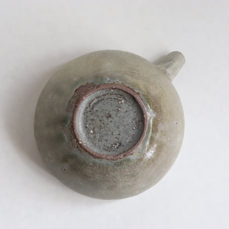 叶谷真一郎　4寸片口鉢（灰粉引）