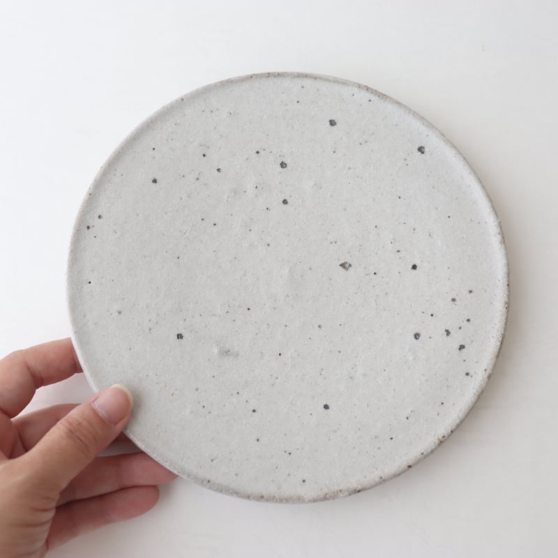 石川裕信 皿（粉引） | savi no niwa