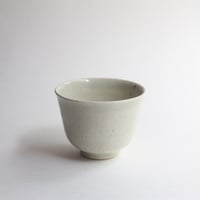 日高伸治　青白磁湯呑み（小）