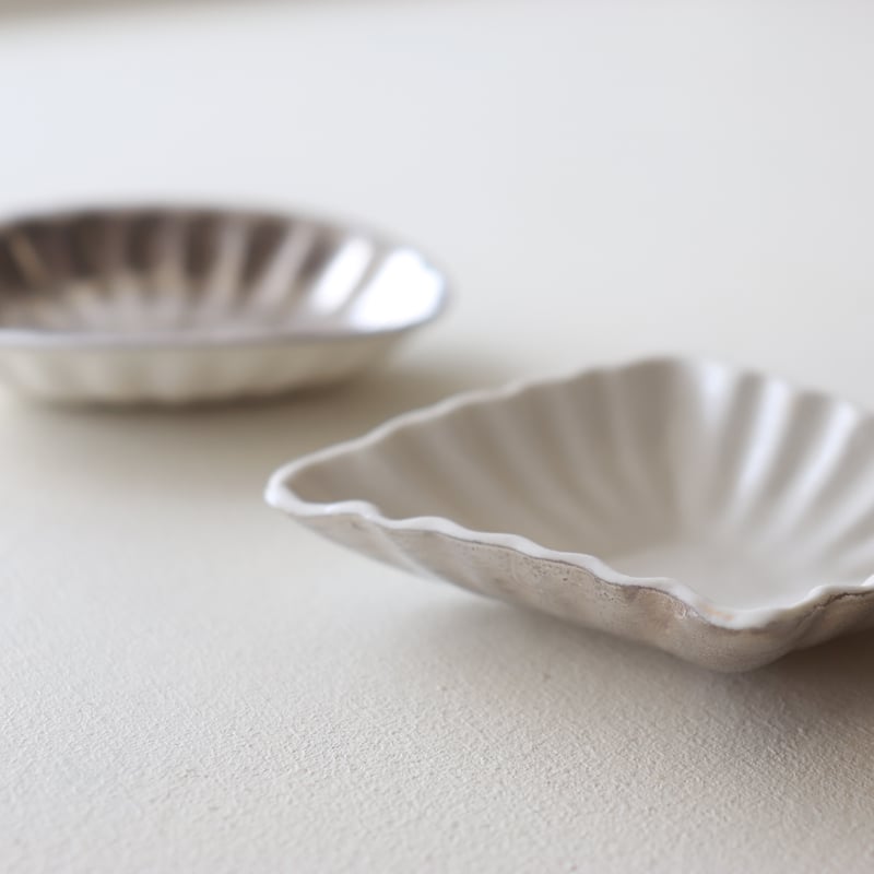 松本美弥子　銀彩カップ　2点セット 松本美弥子 銀彩カップ 2点セット