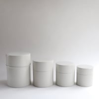 茶缶（灰白）4サイズ