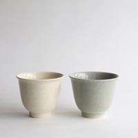 石黒剛一郎　くみ出し（白瓷/青瓷）