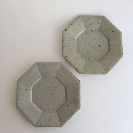 柏井 羊　八角皿