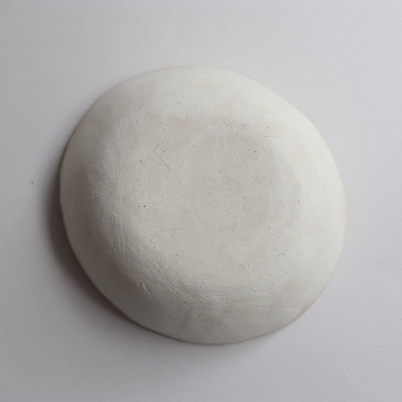 石原ゆきえ 楕円小鉢（白化粧×白） | savi no niwa