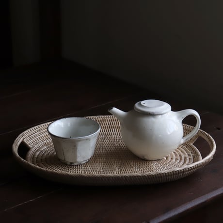 Frangipani Rattans　オーバルトレイ