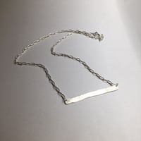 plate necklace