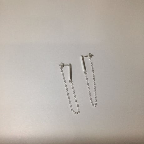 stick & chain earrings