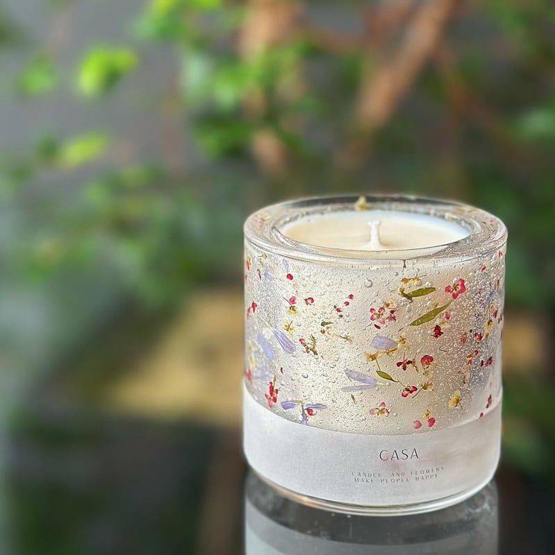 No.378 ボタニカルキャンドルソイキャンドル キャンドルプレゼント