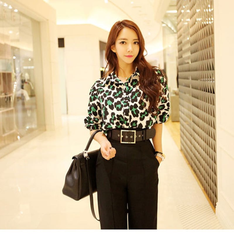 正規品　ハイウエストパールベルトパンツ Amazon | [フレイ アイディー] ハイウエストベルトデザイン