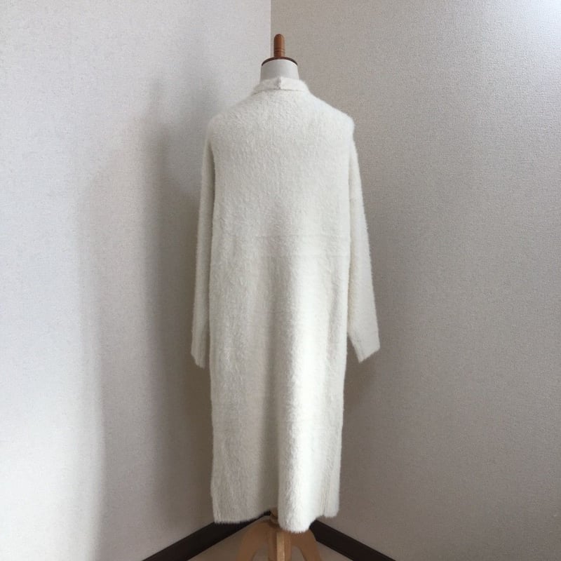 即納品】大人気！ふわもこモヘア☆マキシ丈スーパーロングコート