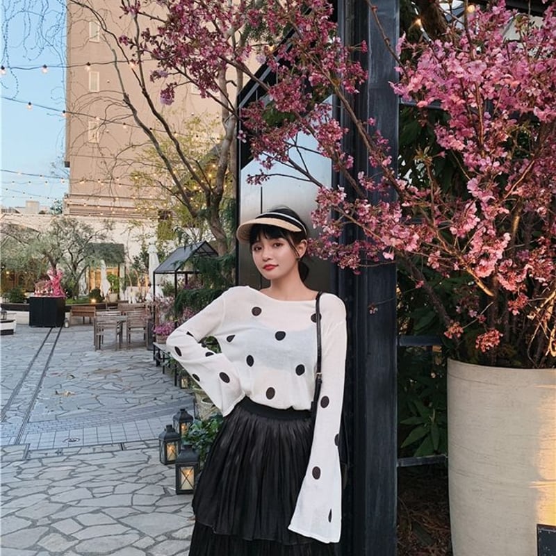 取り寄せ品】3段重ねでボリューミーに♪ プリーツ フリル ロング