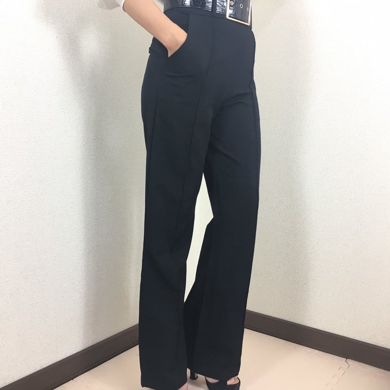 取り寄せ品】太バックルベルトがかっこいい♡ワンカラーハイ