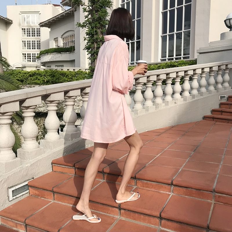 取り寄せ品】彼シャツサイズ♪ オーバーサイズ 長袖 シャツ トップス