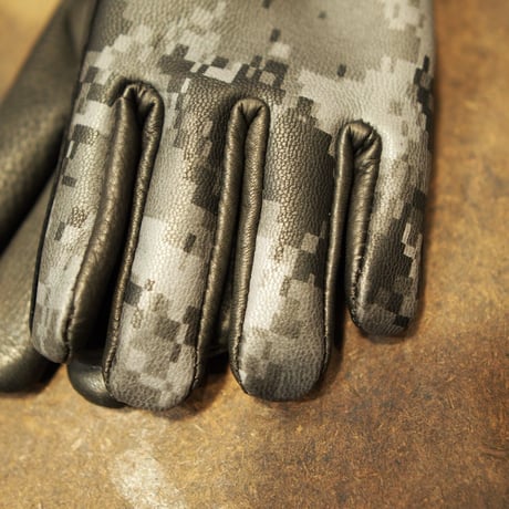 WATSON GLOVES - THE DUKE - DEGITAL CAMO LEATHER - GOAT SKIN