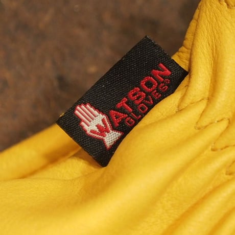 WATSON GLOVES - THE DUKE - SHORT - GOLD - DEERSKIN