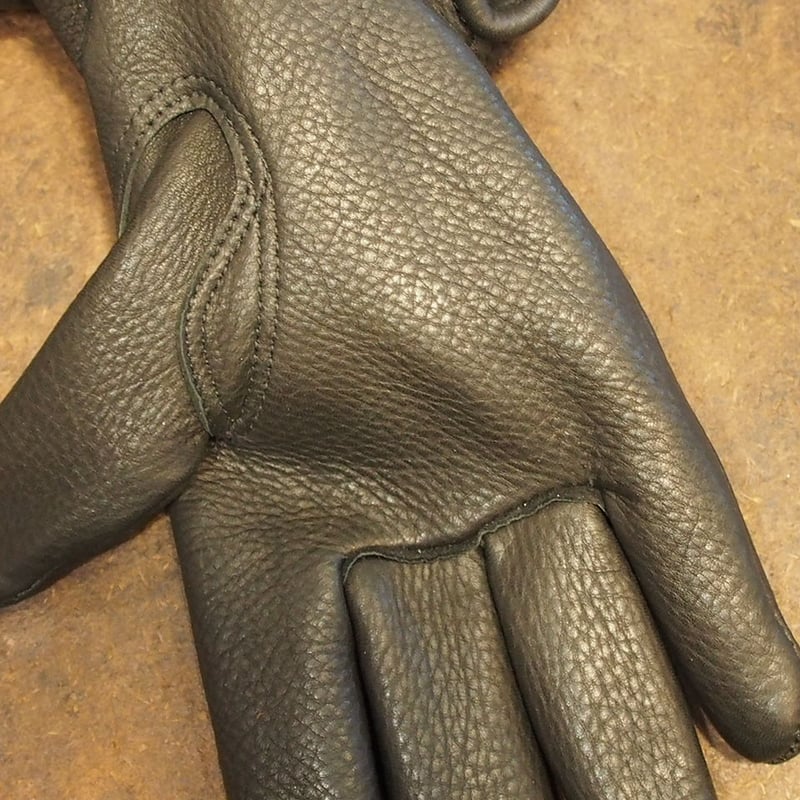 デッドストック】ワトソン WATSON 鹿革 グローブ 手袋 XL 焦茶 デッド