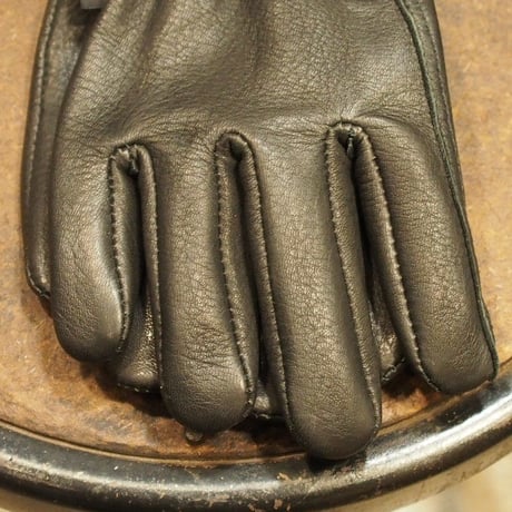 WATSON GLOVES - THE DUKE - SHORT - BLACK - DEERSKIN