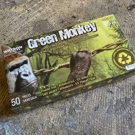 WATSON GLOVES - GREASE MONKY 使い捨て 25組=50枚入り サイズM