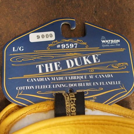 WATON GLOVES - THE DUKE - GOLD - DEERSKIN