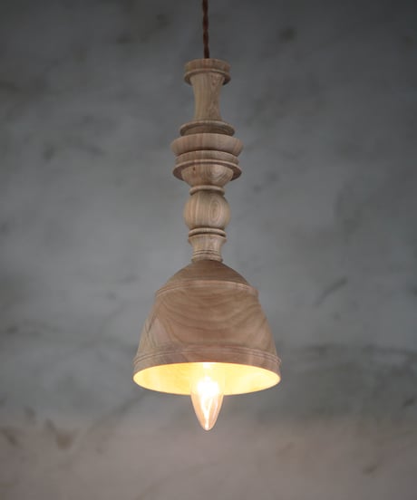 Wood Pendantlight -komorebi- 山桜 素地仕上げ P-01-00-13