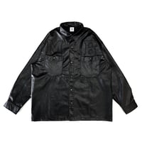 MB pu leather work jacket