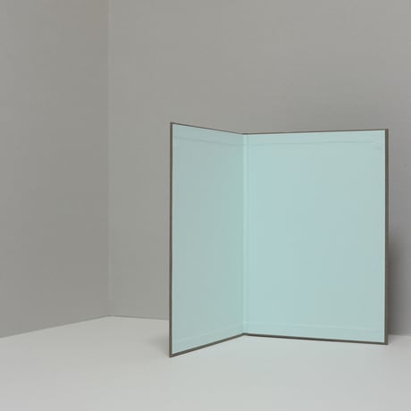 PHH(PRINT HUNTER HOLDER)_Beige&Mint_Square  / BOOKOY.C.C