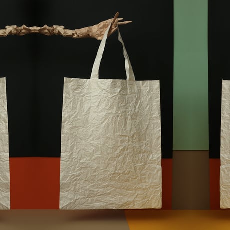 LIGHT_BAG（かあるいトートバッグ）ホワイト