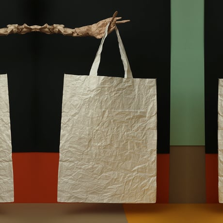 LIGHT_BAG（かあるいトートバッグ）ホワイト