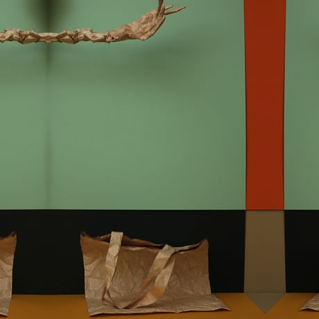 LIGHT_BAG（かあるいトートバッグ）ピンクベージュ