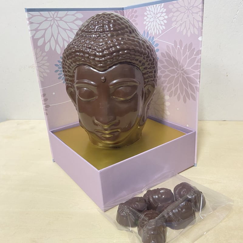 Chocolate World チョコレート型 1661 仏像大仏　3枚 冷蔵】チョコレート大仏 | Sucreries オンラインショップ