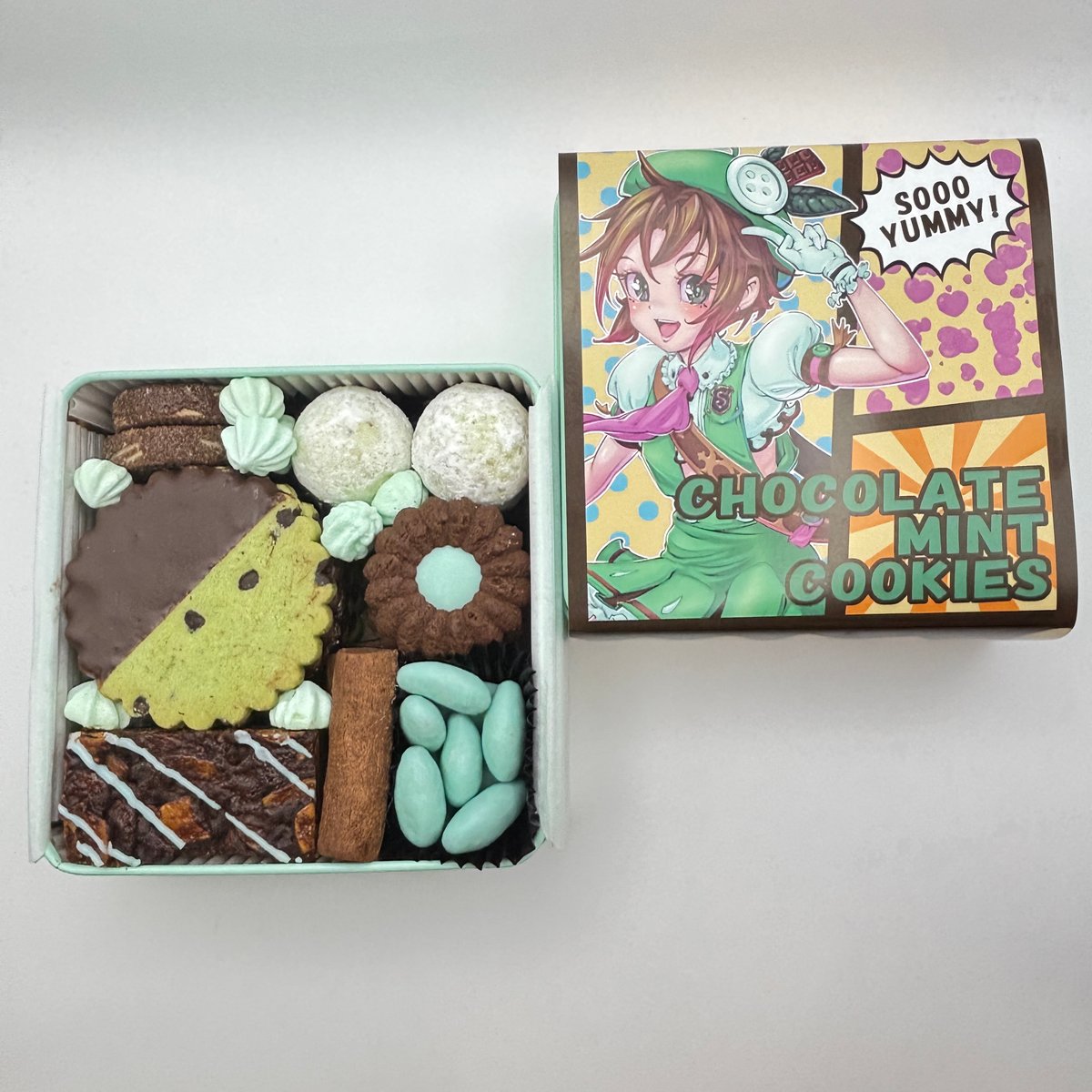 チョコミントクッキー缶(Ver.2) | Sucreries オンラインショップ
