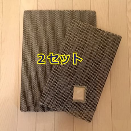 またたびロックンロール　ギターアンプ（爪とぎ）用　スペア爪とぎ大小セット × 2セット