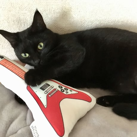 またたびロックンロール　ギター（レッド）