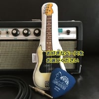またたびロックンロール　お好きなベース＆ ピック （ネイビー）のセット